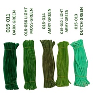FLOWER BOUQUET KEYCHAIN 100PCS 0.8MM FUZZY WIRE STOOL FOR DIY