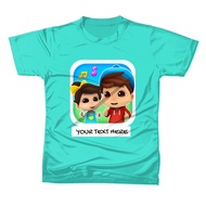 OMAR HANA Kids T-shirt CustomName / Text - Casual Gift Present Birthday