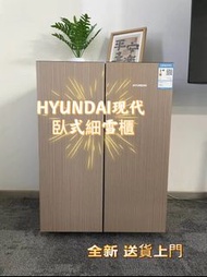 全新 臥式雪櫃 Horizontal refrigerator細雪櫃Refrigerator 臥式側開門冰箱 HYUNDA現代 70L雙變頻 一級能效 節能 風冷無霜 雙開門臥式雪櫃 小冰箱