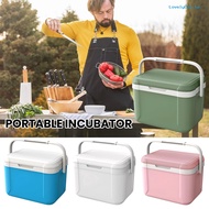 [LovelyCat]5L Camping Cooler Box with Handle Hard Ice Retention Cooler Insulated Lunch Box Multifunctional Portable Insulated Cooler for Outdoor Camping Picnic Car Travel