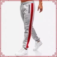 EAGLADE Jogging Sweat Cuffed Jogger Pants for Men Tracksuit Man Trousers Stretchable in Black E05