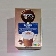 Nescafe Gold Cappuccino Decaf Decaffeinated 10x12.5 Grams