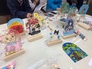 JUST BE Art Glass Painting Luminous Night Light [Free Small Fluid Bear Workshop] | Ma Wan 1868 Art V