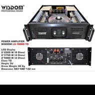 Power ampli Wisdom class TD - LX10000 TD