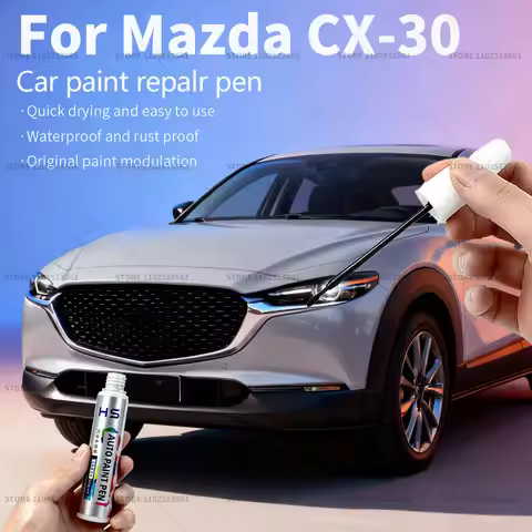 For Mazda CX-30 Car Paint Repair Pen Touch Up Scratch Remover DIY Auto Accessories Blue 42M White 34