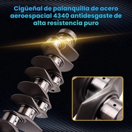 4340 Crank Crankshaft For Fiat 128 Punto Gt 1.4 1800hp Full Balanced 45.52mm   for 67.4mm Billet 434