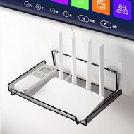 Wall Mounted Wifi Router Shelf Wifi Router Holder Wifi Router Stand CCTV Holder CCTV Stand Television Set-Top Box Holder Metal Router Storage Rack Organizer