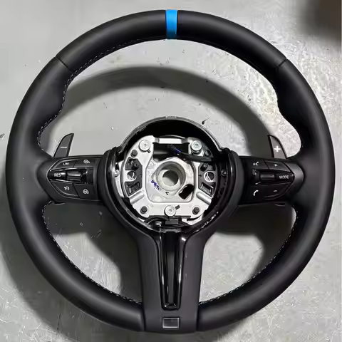F30 UPGRADE M3 LEATHER STEERING WHEEL RETURN LABEL FOR BMW 1 2 3 4 5 SER M2 M3 M4 M5 F20 F22 F30 F32