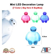 Big Hero 6 BayMax LED Night Light Decoration Table Lamp 7 Color Change