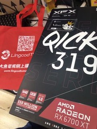 大量全新 AMD XFX SPEEDSTER QICK319 RADEON RX 6700XT BLACK