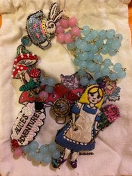 Mushroom 🍄 x Tamao - Alice 愛麗絲刺繡🪡頸鏈❤️