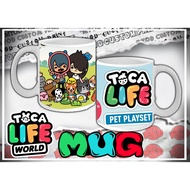 Toca Boca Ceramic Mug Design (Not Sticker)