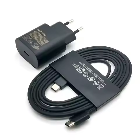 For Samsung Charger 25W Super Fast Charging Adapter 1.8M Type C Cable For Galaxy S20 S21 S22 S23 S24
