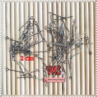 9 nails (cumi nails) silver and gold