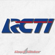 Stiker Televisi Logo Sticker TV RCTI SCTV TVRI TVONE TRANS 7