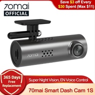 70Mai Smart Dash Cam 1S English Voice Control 70 Mai Car Cam