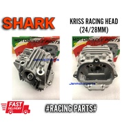 KRISS RACING HEAD 24/28MM HEAD RACING SHARK #SHARKRACING#24/28MM#