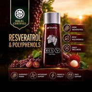100% ORIGINAL SHAKLEE RES V WITH PREMIUM POLYPHENOLS 60 Softgel