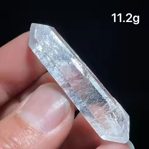 New natural clean quartz Lemlia crystal double pointed healing crystal home decoration from Colombia