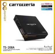 Carrozzeria TS-208A 2ch Power Amp 2 Channel Amplifier 1600 Watts Max Power
