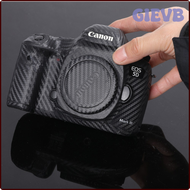 GIEVB กล้องป้องกันรอยขีดข่วนผิวฟิล์มติดตัวเครื่องสำหรับ Canon EOS 5D MarkIII IV 5D4 5D3 6D M6II 80D 90D 6D2 77D สติกเกอร์ป้องกัน800D ห่อสติกเกอร์ QIOFD