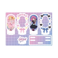 Aikatsu Stars x Sanrio Characters 01 A ver. [Collaboration Illustration [Life-Size]] Premium Acrylic