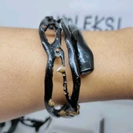 BLACK BEACH ROOT BRACELET COMBONG 3 BRANCHES 3 UNIQUE ANTIQUE LANGK4