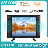 WEYON TV Digital 24 inch 25 inch TV LED/LCD FHD Ready Televisi Murah