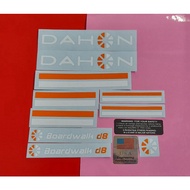 Dahon Boardwalk D8 Bicycle Sticker