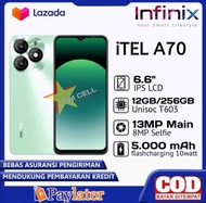 Infinix Itel A70 RAM 12+256(+) itel A70 RAM 12GB +128GB Rom GARANSI 1 Tahun HOT ITEM!! GARANSI RESMI