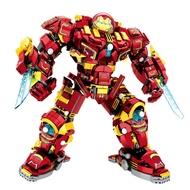 ✙ pvk383 ใช้ได้กับตัวต่อ LEGO Bricks Iron Man Avengers Hulkbuster Armor Alliance เมชาเด็กผู้ชายของขวัญประกอบของเล่น