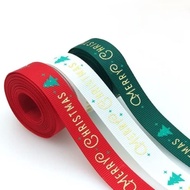 Christmas Ribbon 1 cm 1.5 cm And 2 cm Gift Ribbon Merry Christmas Ribbon 1cm