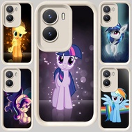 M-43 My Little Pony Rainbow White Casing for VIVO IQOO Z10 13 T4 Z9 Y15s Y16 Y35 Y01 A01A Y15a Y22 Z