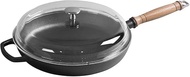 Wok Cookery Pan Cast Iron Frying Pan Frying Pan Uncoated Non-Stick Pan Pig Iron Pan Induction Cooker Multifunctional Pot vision