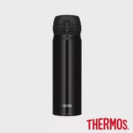 【THERMOS 膳魔師】超輕量不鏽鋼真空保溫瓶0.5L(JNL-503-JTB)曜石黑