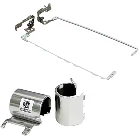 LCD Screen Hinges & Silver Cover Replacement for HP 15-BS 15T-BS 15-BW 15Z-BW 250 G6 255 G6