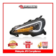 TOYOTA GT-86 2012-2016 PROJECTOR LED HI-LOW BEAM SEQUENTIAL SIGNAL HEADLAMP LAMPU DEPAN