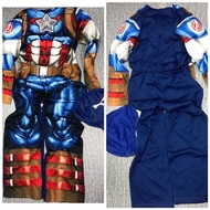 5-6 years Disney George Captain America costume onesie jumpersuit 迪士尼美國隊長角色扮演服