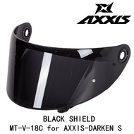Original MT-V-18C Shield Moto Helmet Visor for DARKEN S AXXIS Helmet Accessories