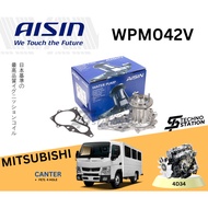 Aisin Heavy Duty Engine Water Pump WPM042V Mitsubishi Canter FE71 4 HOLE Engine: 4D34