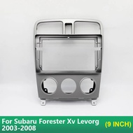 9 Inch Car Frame Fascia Adapter For Subaru Forester Xv Levorg 2003-2008 Android Radio Dash Fitting P