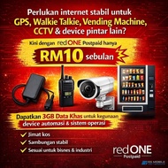 SIM Postpaid redONE RM10/Bulan 3GB 4G/5G | Khas Untuk CCTV GPS Walkie Talkie Dan Semua Device Dashca