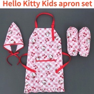 hello kitty kids apron Set kids apron apron for kids kids art apron kids apron for art baby apron