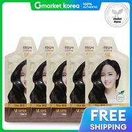 Daeng Gi Meo Ri | แชมพูย้อมผมสีน้ำตาลเข้มเบอร์ 5 ใช้งานง่าย สำหรับการดูแลรักษาสีผม ขนาด 5 ชิ้น