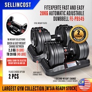 SellinCost FEXPERT 20KG Dumbbell Set Automatic Select Dumbbell SelectTech PowerBlock Adjustable Quic