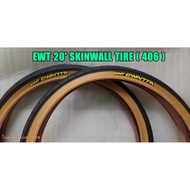 EWANTA EWT 16' & 20' SKINWALL Tayar/Tire (TAN WALL/Gum Wall)