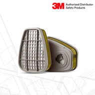 3M™  6007  ตลับกรองไอระเหยสารปรอทคลอรีน ซัลเฟอร์ไดออกไซด์ ไอระเหยสารอินทรีย์ (แพ็คคู่)