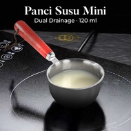 HARKO Mini Sauce Pan Stainless Steel 410 Dual Drainage Milk Pan - HK1
