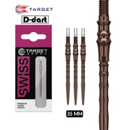 TARGET Dart Point - JAPAN PREMIUM SWISS POINT REPLACEMENT STEEL DART POINT 3Pcs/Pack