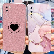 For OnePlus Nord Case New Fashion Marble Butterfly Clear TPU Soft Phone Cover For OnePlus 8 Nord 5G 